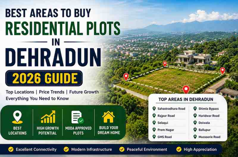 Best Areas to Buy Residential Plots in Dehradun in 2026
