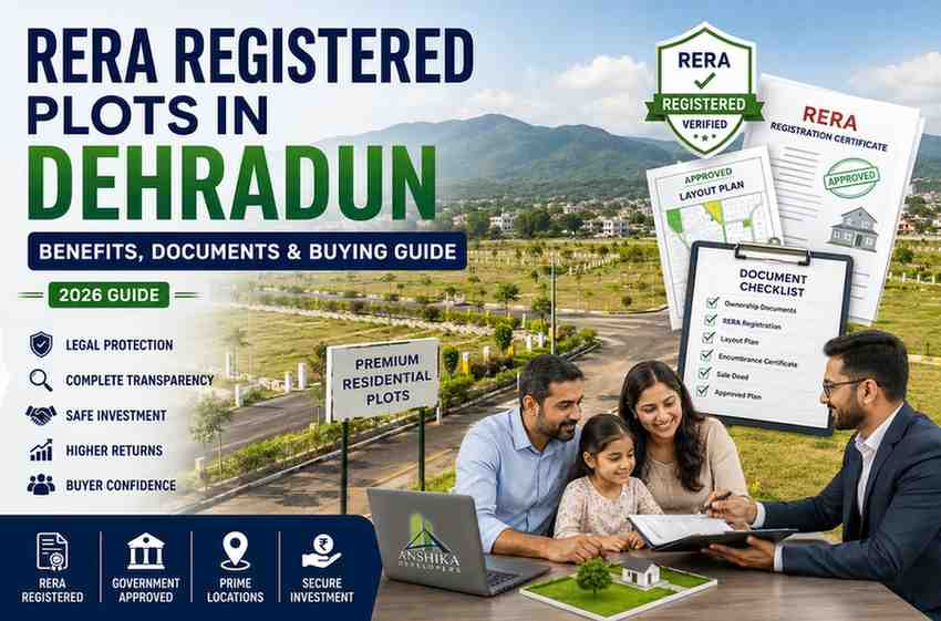 RERA Registered Plots in Dehradun: Benefits, Documents & Buying Guide (2026)