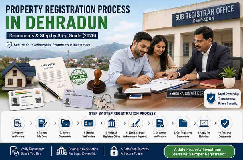 Property Registration Process in Dehradun: Documents & Step by Step (2026)
