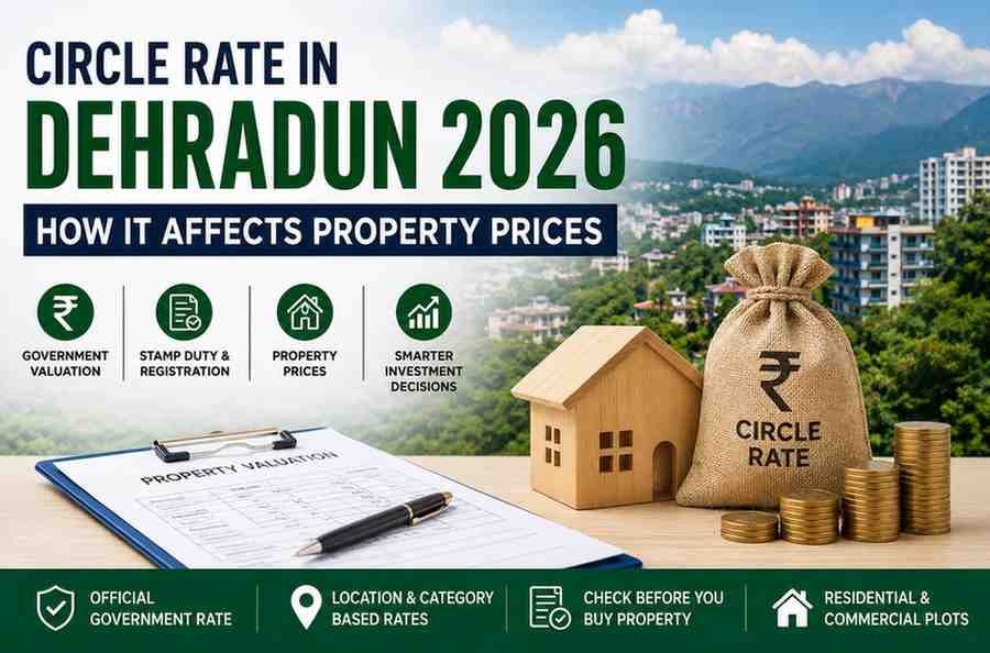 Circle Rate in Dehradun 2026: How It Affects Property Prices