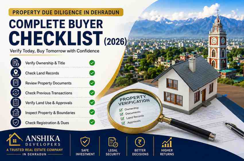 Property Due Diligence in Dehradun: Complete Buyer Checklist (2026)