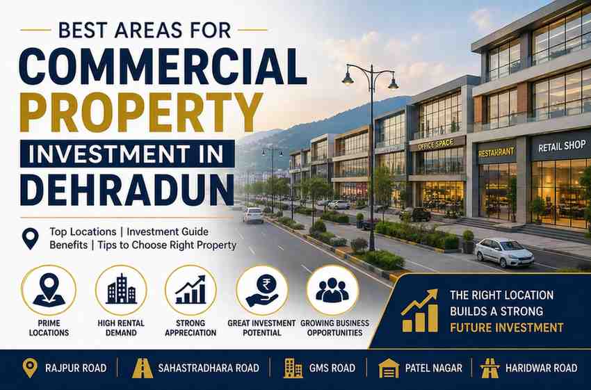 Best Areas for Commercial Property Investment in Dehradun