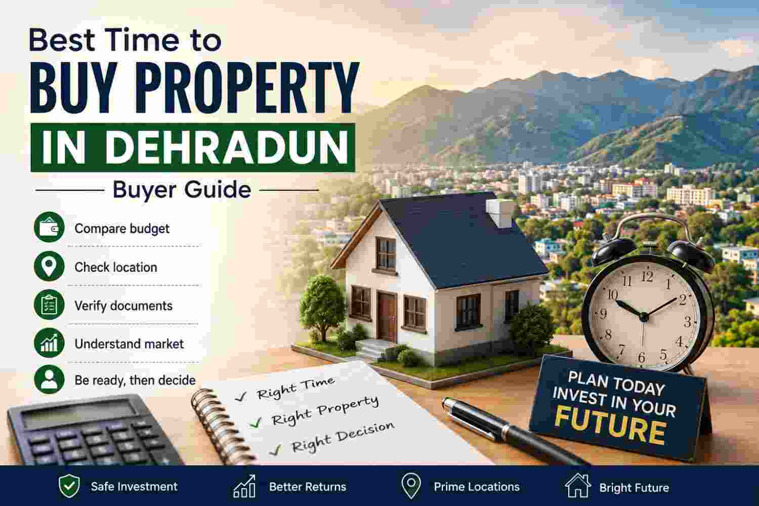 Best Time to Buy Property in Dehradun: Buyer Guide