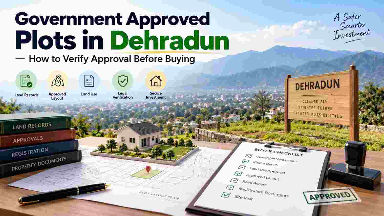 Government Approved Plots in Dehradun: How to Verify Approval Before Buying
